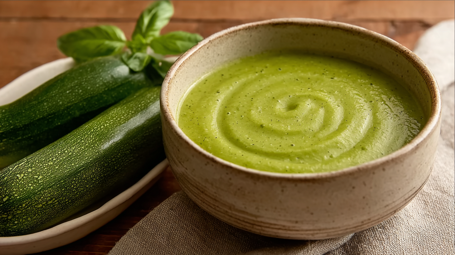 Soupe courgette sans gluten : simple, onctueuse et savoureuse 4 Soupe courgette maison sans gluten