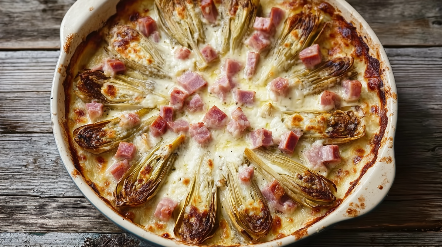 Tartiflette d’endives au reblochon : recette sans gluten facile et fondante 4 Tartiflette d’endives au reblochon gratinée sans gluten