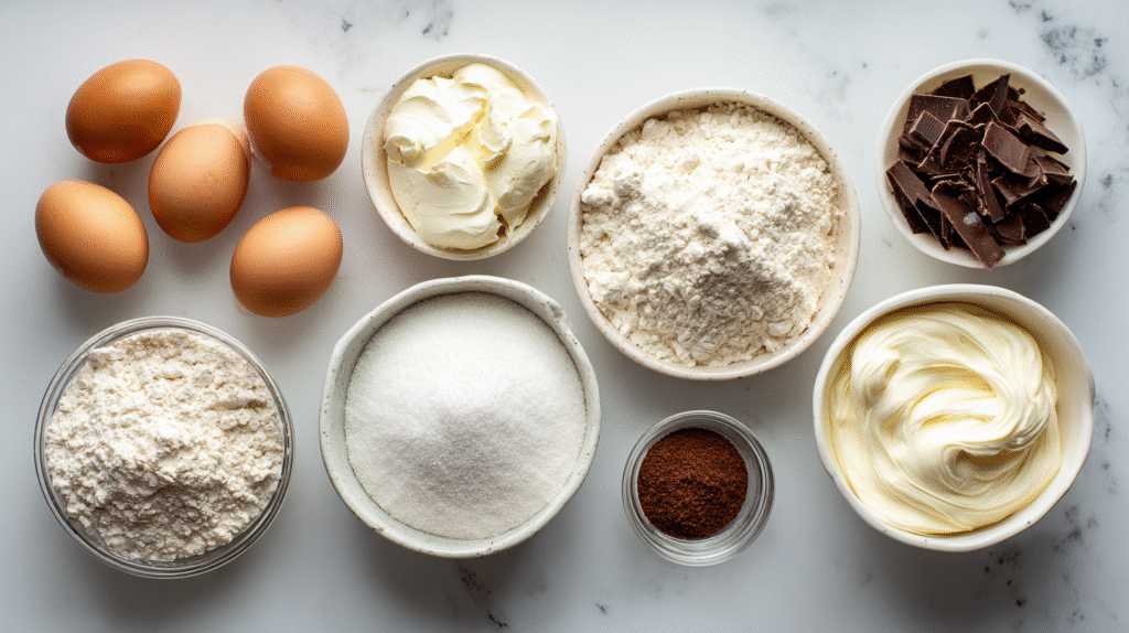 Bûche Mascarpone Chocolat : Recette Sans Gluten Facile et Gourmande 6 Ingrédients sans gluten pour bûche mascarpone chocolat