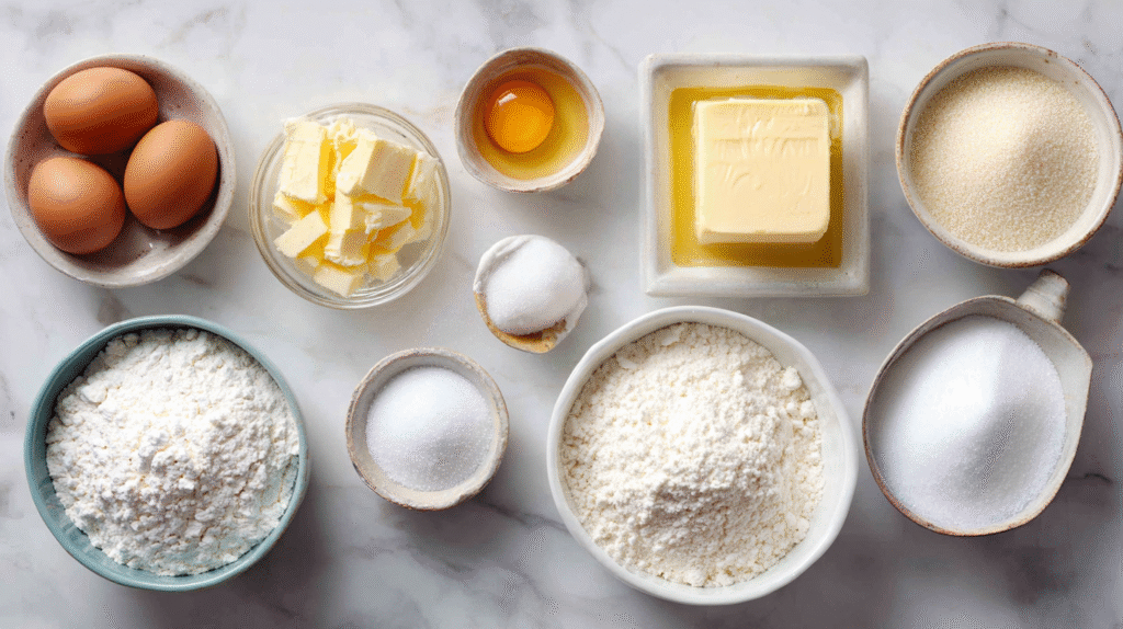 Gâteau Quatre-quarts à Trois Niveaux sans Gluten : Moelleux et Facile 6 Ingrédients pour Gâteau Quatre-quarts à Trois Niveaux sans gluten