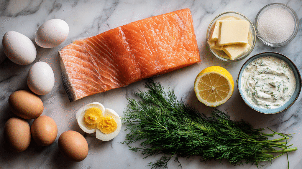 Terrine aux Deux Saumons Sans Gluten : Recette Chic et Facile 6 Ingrédients frais pour terrine aux deux saumons sans gluten