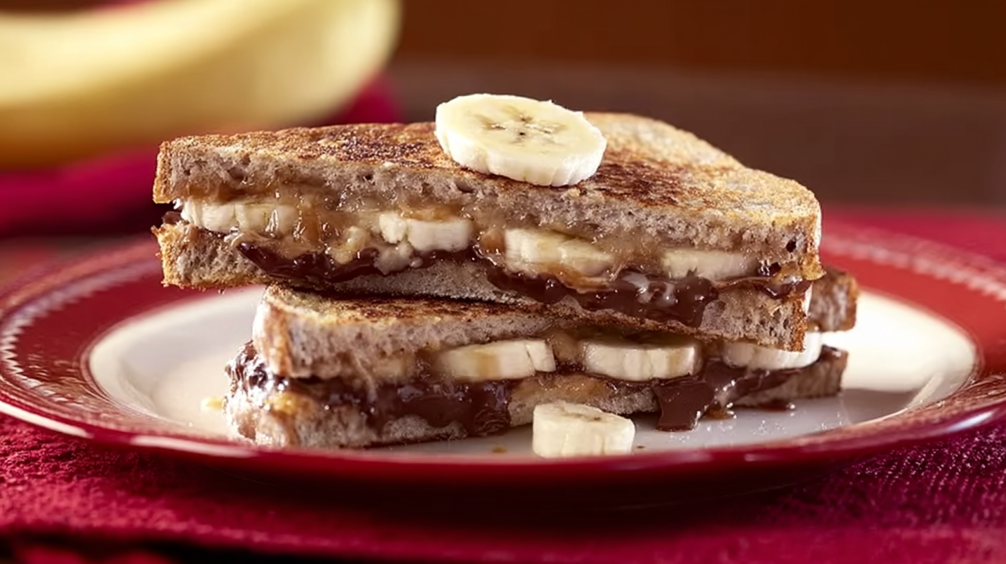 Croque banane choco sans gluten : fondant, rapide et irrésistible 4 Croque banane choco sans gluten fondant et doré