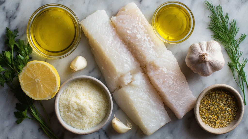 Cabillaud gratiné au four sans gluten : recette facile et savoureuse 6 Ingrédients sans gluten pour cabillaud gratiné au four