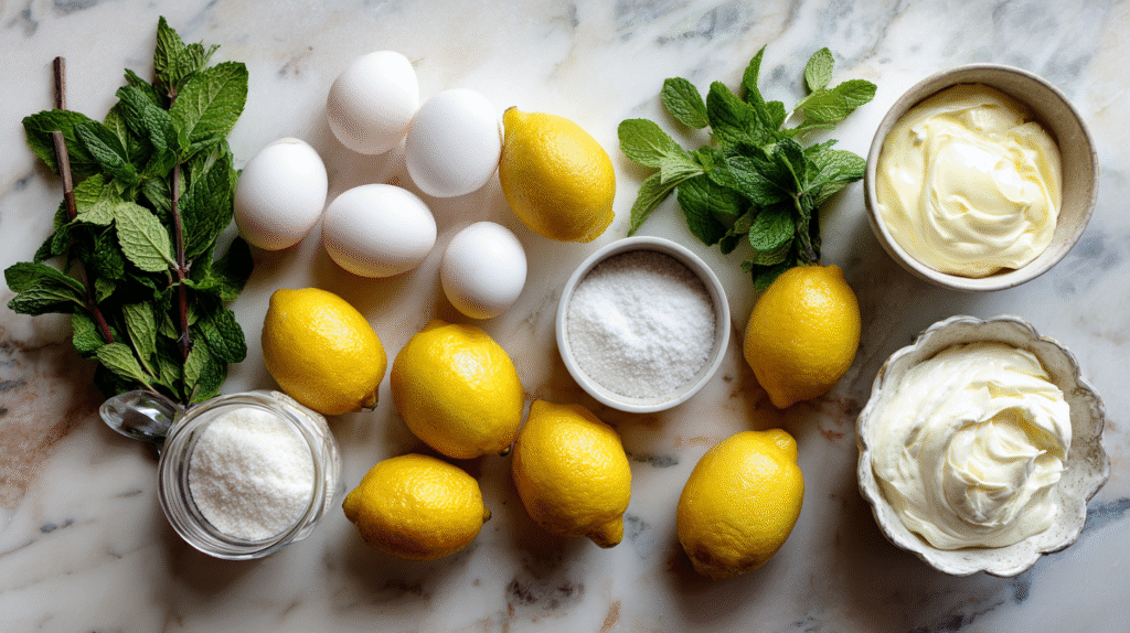 Mousse Crémeuse au Citron en 5 Minutes – Dessert Léger Sans Gluten 6 Ingrédients pour mousse crémeuse au citron sans gluten